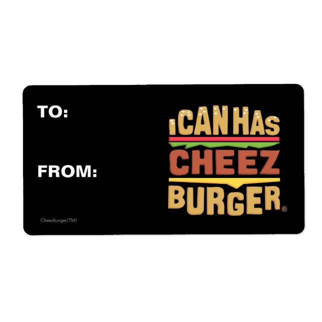 Ich kann das Cheezburger-Logo haben (Vorne)