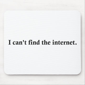 Ich kann das Internet nicht finden Mousepad