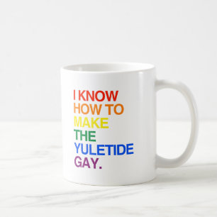 ICH KANN DAS WEIHNACHTEN-GEZEITEN-HOMOSEXUELLE KAFFEETASSE