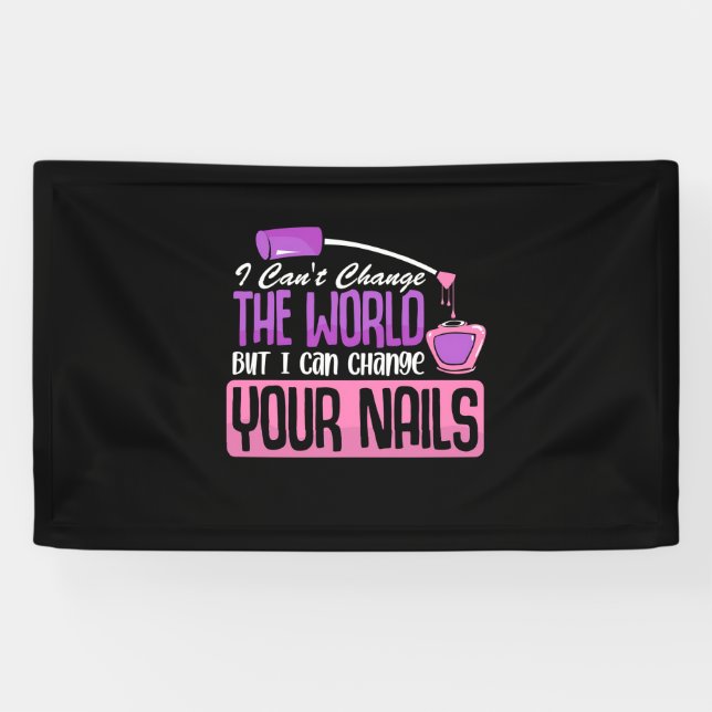 Ich kann deine Nägel ändern Banner (Horizontal)