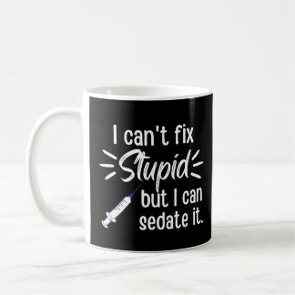 Ich kann den Dummkopf nicht reparieren, aber ich k Kaffeetasse