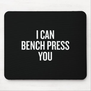 Ich kann dich benehmen mousepad