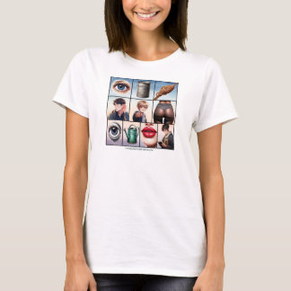 Ich kann dich nicht hören, aber ich kann Lippenles T-Shirt