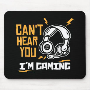 Ich kann dich nicht hören - Gamer & Gamer Mousepad