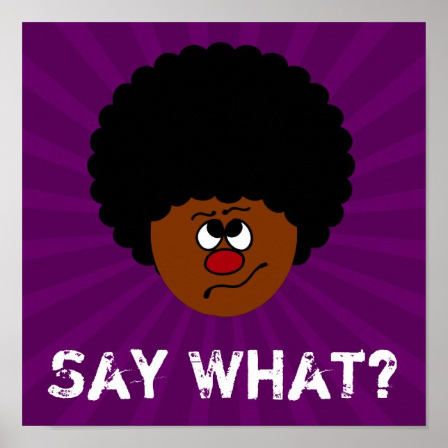 Ich kann dich nicht richtig gehört haben; bitte wi poster (Vorne)