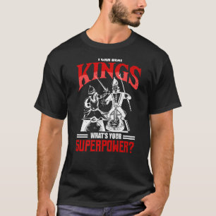 Ich kann die Könige Schach Sport Player Checkmate  T-Shirt