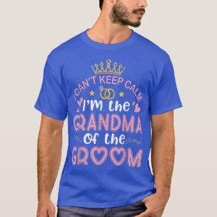 Ich kann die Ruhe im Oma des Groom Husba Behalten T-Shirt