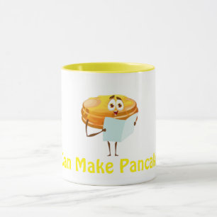 Ich kann die Schürze von Pancakes für Kinder mache Tasse
