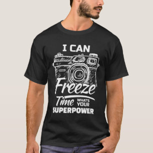 Ich kann die Zeit, die deine Supermacht für ein Fo T-Shirt