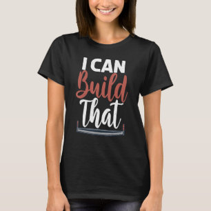 Ich kann diese Anweisung Carpentry Woodworker erst T-Shirt