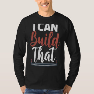Ich kann diese Anweisung Carpentry Woodworker erst T-Shirt