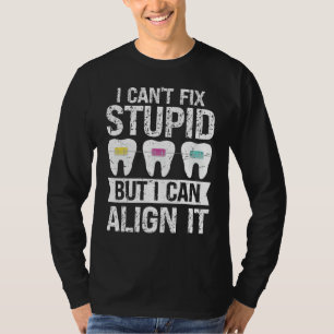 Ich kann dumm nicht reparieren, aber ich kann es a T-Shirt