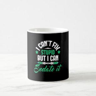 Ich kann Dummheit nicht reparieren, aber ich kann Kaffeetasse