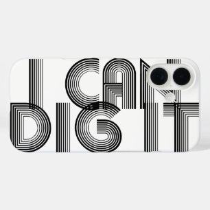 Ich kann es iPhone Case Cover graben