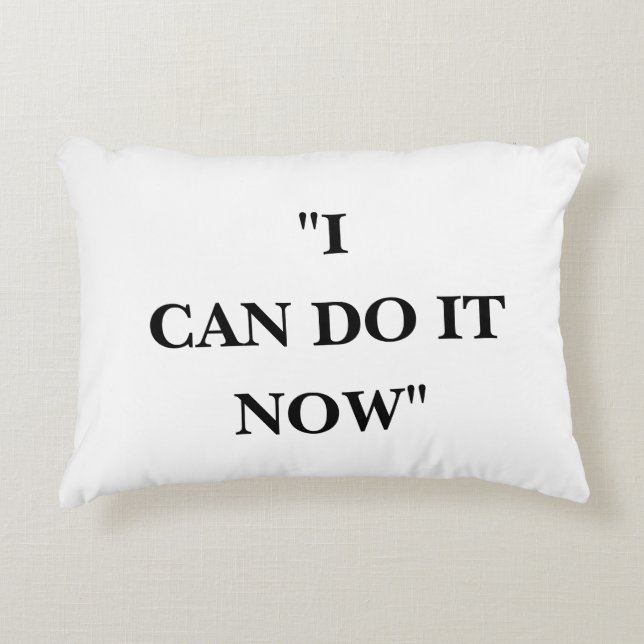 ICH KANN ES JETZT MACHEN DEKOKISSEN (Vorderseite)