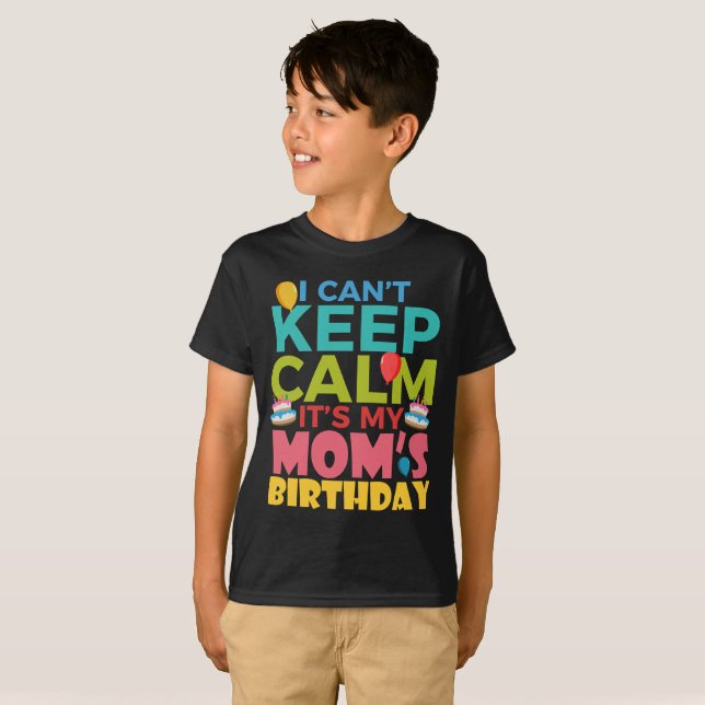 Ich kann es mir nicht erlauben, seine Mamas am Geb T-Shirt (Vorne ganz)