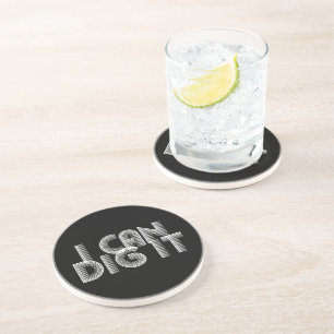 Ich kann es tun getränkeuntersetzer