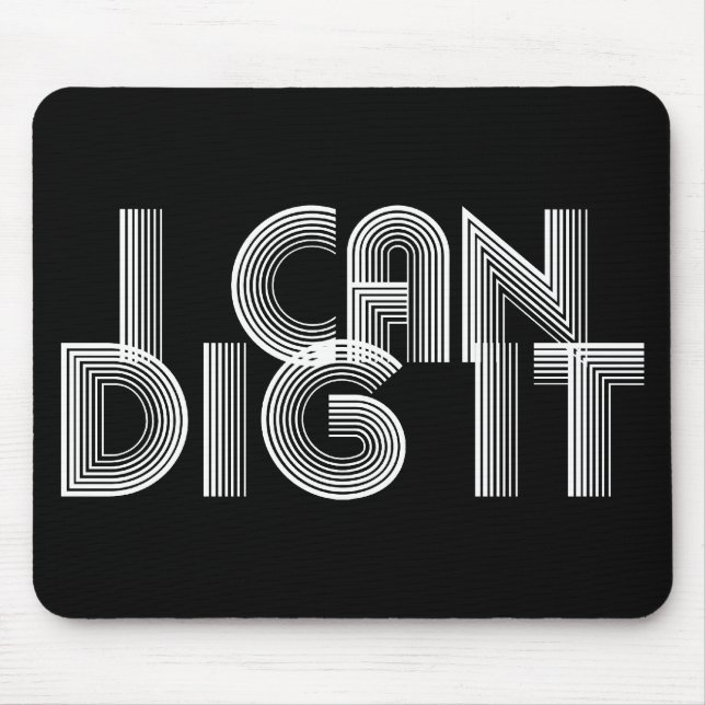 Ich kann es tun mousepad (Vorne)