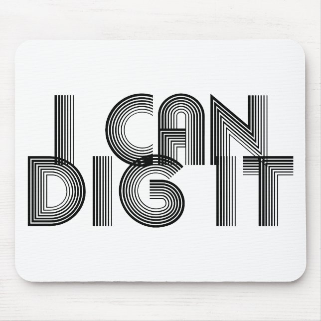 Ich kann es tun mousepad (Vorne)
