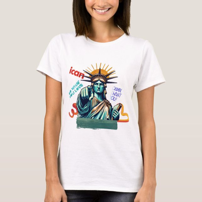 Ich kann es tun T-Shirt (Vorderseite)