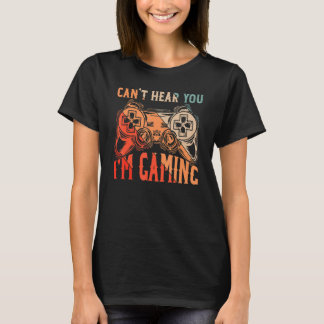 ICH KANN EUCH NICHT HÖREN, DASS ICH Shirt GAMING F