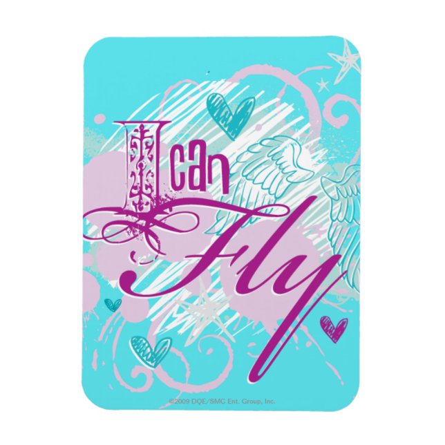 Ich kann fliegen magnet (Vertikal)