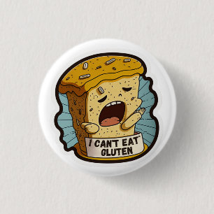 Ich kann Gluten nicht essen Button