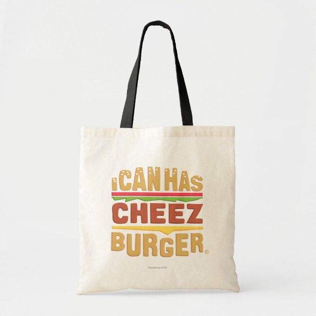 Ich kann habe Cheezburger Tragetasche (Vorne)