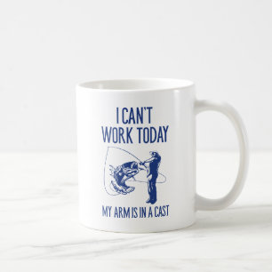 Ich kann heute nicht arbeiten kaffeetasse