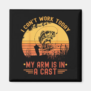 Ich kann heute nicht arbeiten Mein Arm in einem Gi Magnet