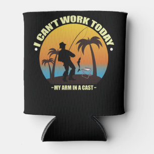 Ich kann heute nicht arbeiten, mein Arm ist in ein Dosenkühler