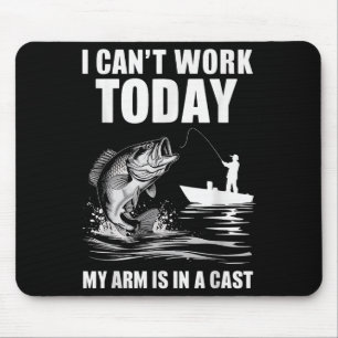 Ich kann heute nicht arbeiten, mein Arm ist in ein Mousepad