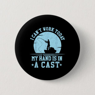Ich kann heute nicht arbeiten, mein Arm ist in Gip Button