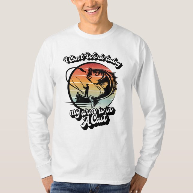 Ich kann heute nicht mehr arbeiten, mein Arm ist i T-Shirt (Vorderseite)