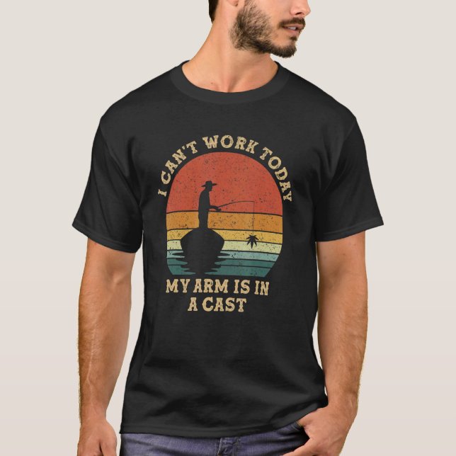 Ich kann heute nicht mehr arbeiten, mein Arm ist i T-Shirt (Vorderseite)
