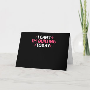 Ich kann heute nicht mit Geschenken aufhören Karte