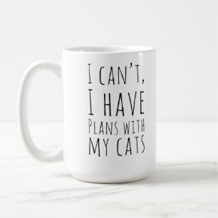Ich kann ich Pläne mit meinen Katzen für die Katze Kaffeetasse