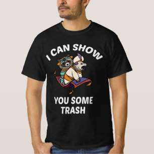 Ich kann Ihnen ein Shirt aus Trash zeigen