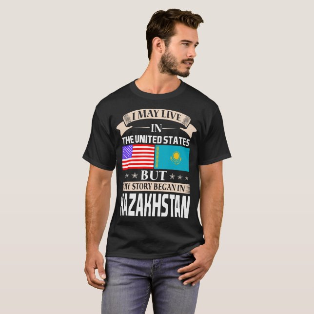 Ich kann in USA-Geschichte leben anfing in T-Shirt (Vorne ganz)