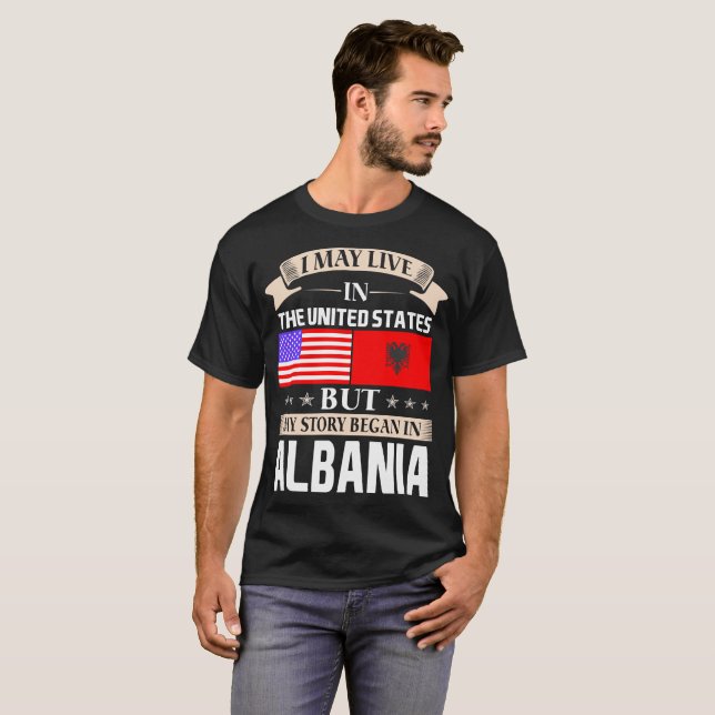 Ich kann in USA-Geschichte leben anfing in T-Shirt (Vorne ganz)