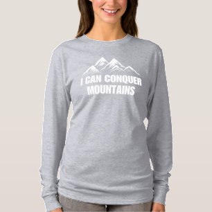 Ich kann inspirierendes Zitat erobern T-Shirt