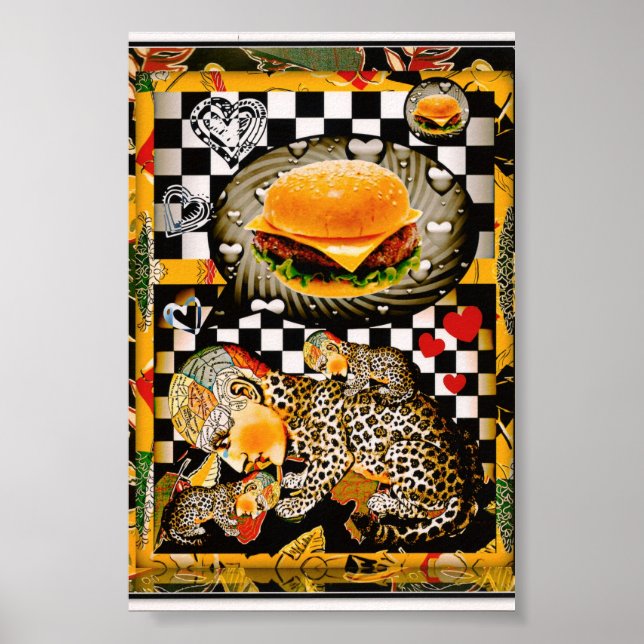 Ich kann jetzt keinen Chezburger haben! Poster (Vorne)