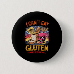 Ich kann kein Gluten essen, es macht meinen Tumor  Button
