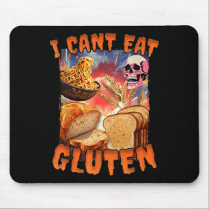 Ich kann kein Gluten essen, klein Mousepad
