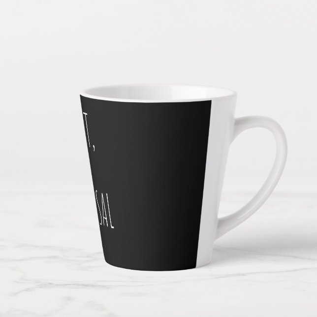 Ich kann kein Probe Acter Drama Schauspiel Milchtasse (Rechts)