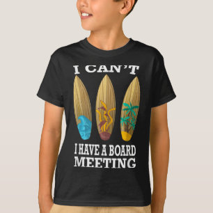 Ich kann kein Vorstandsgespräch haben, das ein lus T-Shirt