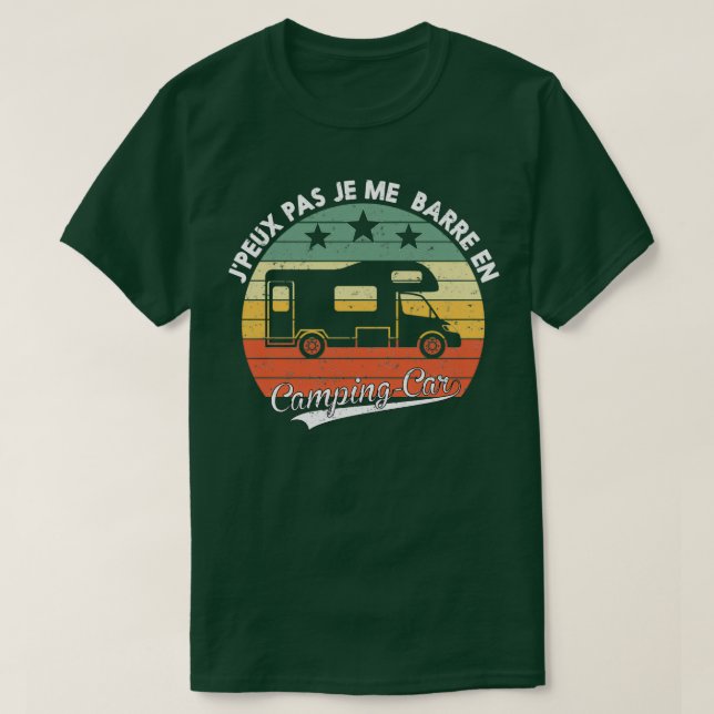 Ich kann kein Wohnmobil haben T-Shirt (Design vorne)