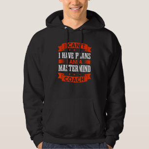 Ich kann keine Pläne haben, Trainer Humo Hoodie