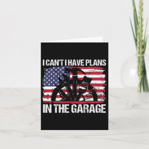 Ich kann keine Pläne in der Garage Väter Tageswage Karte