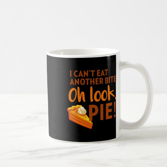 Ich kann keinen weiteren Bissen essen  Kaffeetasse (Rechts)